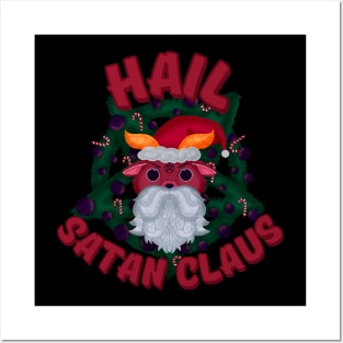 Hail Satan Claus Posters and Art